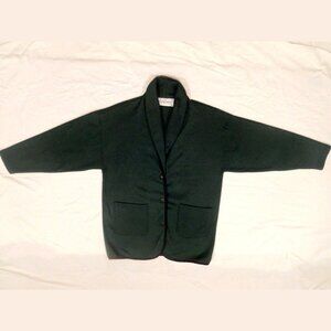 U-Sport Vintage Fleece Blazer S Green Jacket